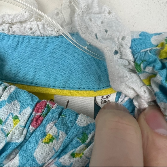 Mini Boden Floral Spring Floral Cotton Dress - Picture 7 of 7